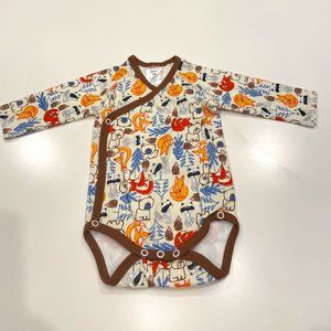 NWOT Fox print onesie